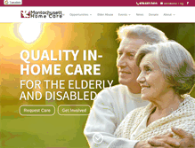 Tablet Screenshot of montachusetthomecare.org